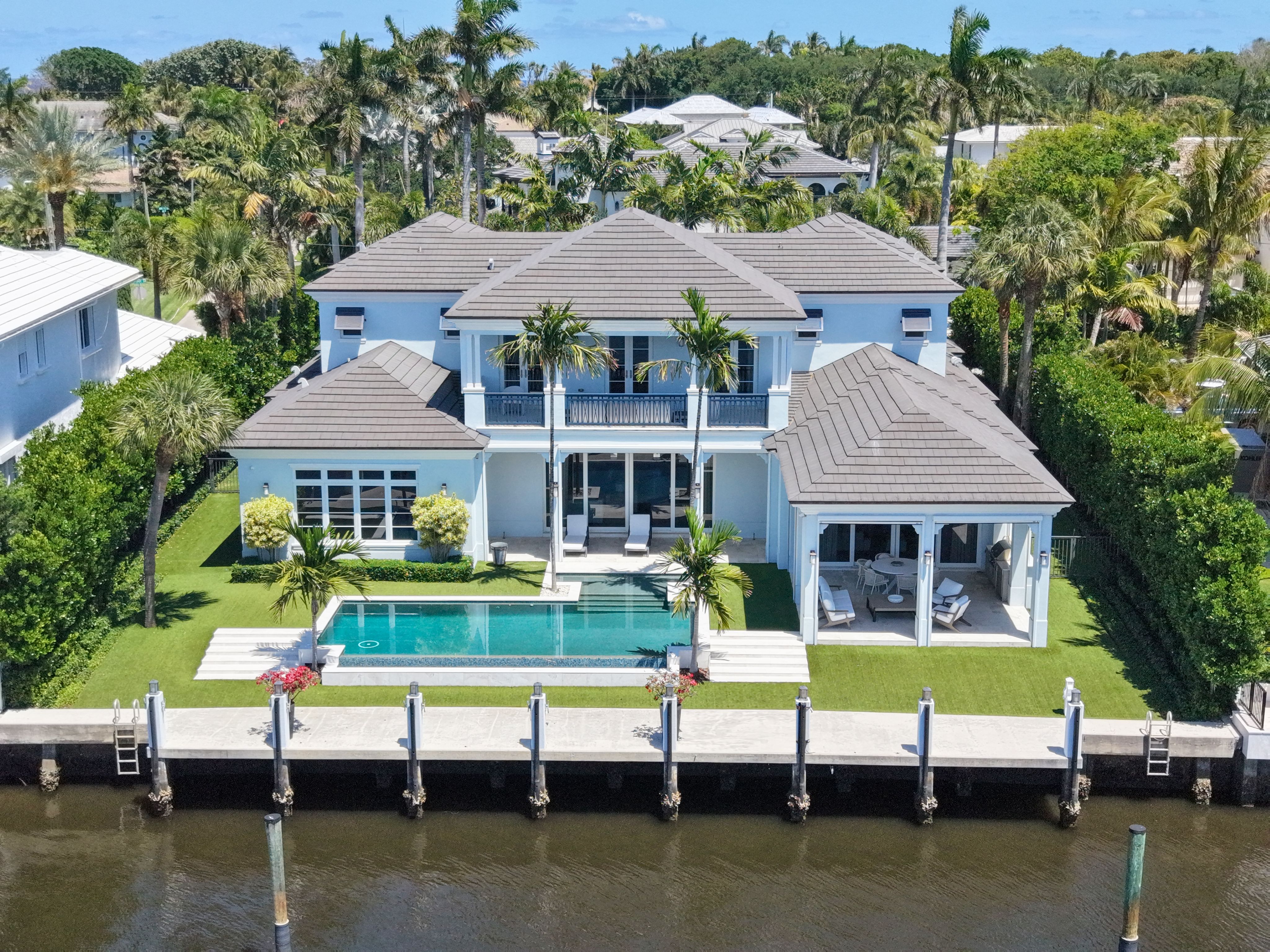 South Florida waterfront home prepared for listing