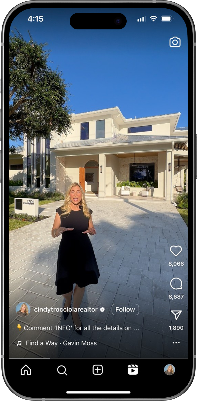 Cindy Trocciola Instagram Home Tour Reel